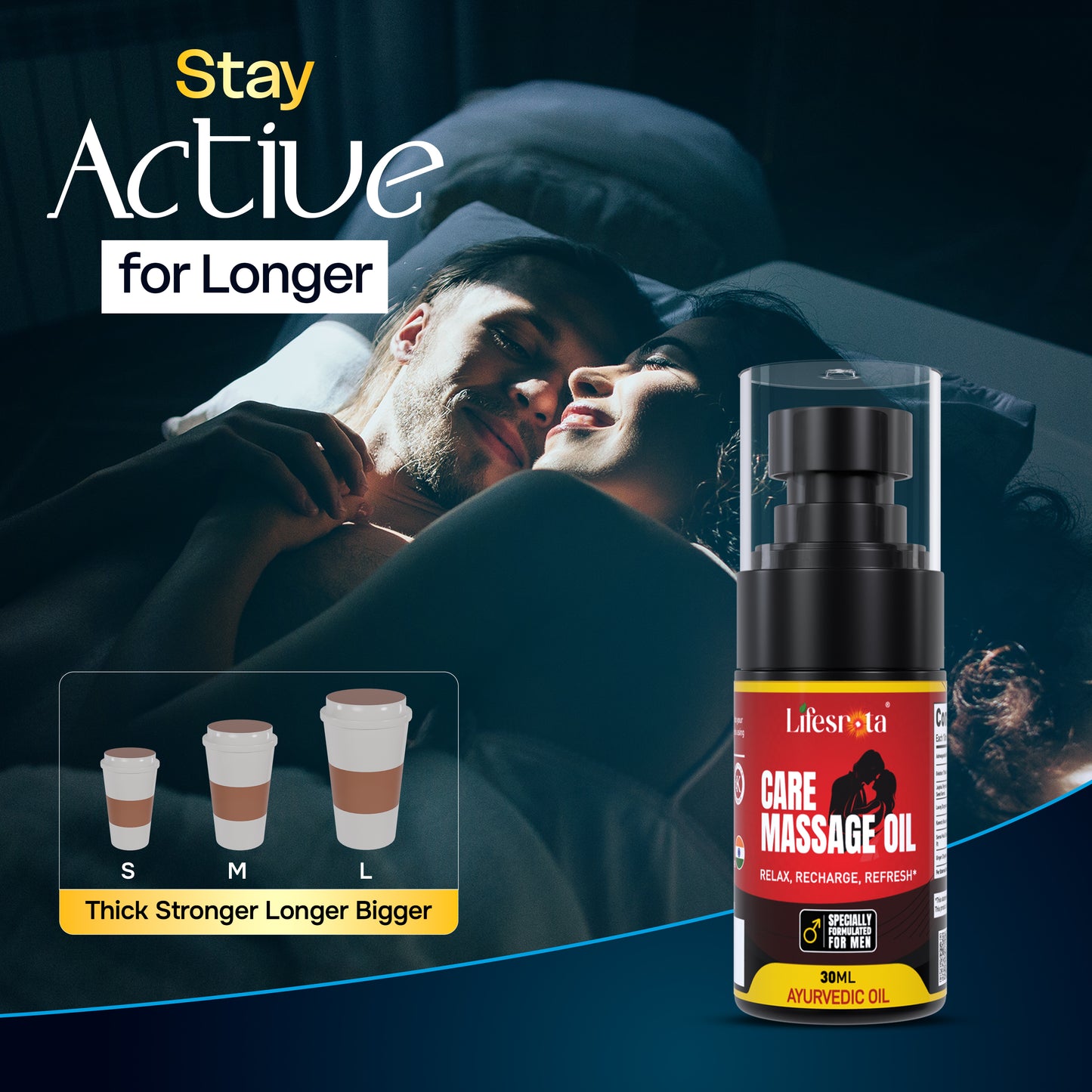 Care Massage Oil for MEN!