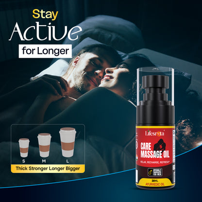 Care Massage Oil for MEN!