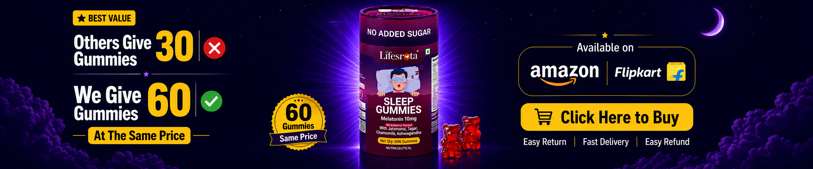10 mg Sleep Support Gummies