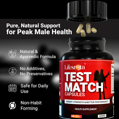 Care massage Oil + Test Match Capsule (Combo)