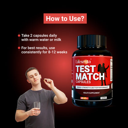 Test Match Capsule For Men